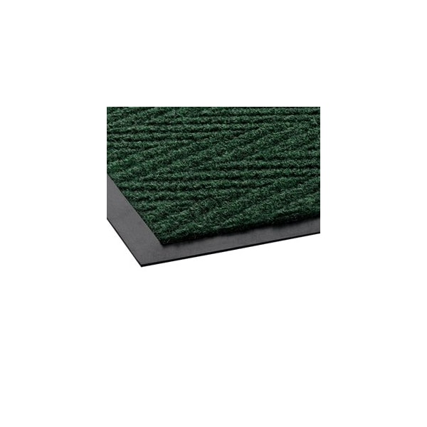 Scraper/Wiper Mat, Polypropylene, 5/16 Thick, Forest Green, 4' X 8'